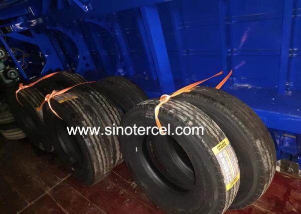 Carbon Flat Bed Semi Trailer 30 Ft Semi Trailer Heavy Duty