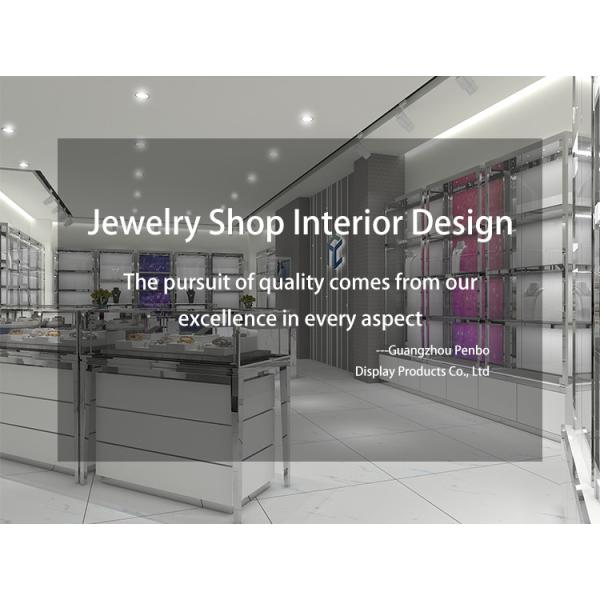 el oro del alto del vidrio 1000m m del gabinete de exhibición de la joyería de la encimera de 1050*550m m electrochapa al OEM