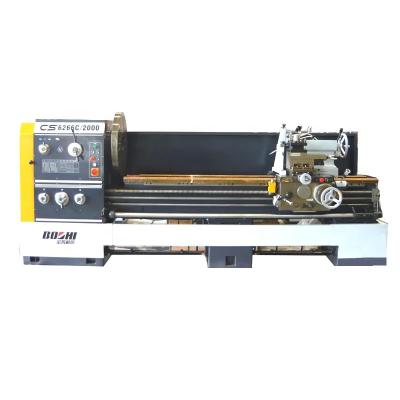 Torno CS6266C/2000 Manual do tipo de banco da máquina de torno de metais pesados