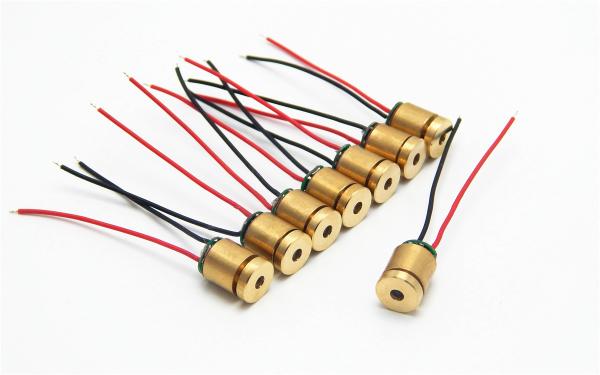 laser module 405nm~808nm laser diode module ,red light,Laser module with PCB and wire,Dot  light