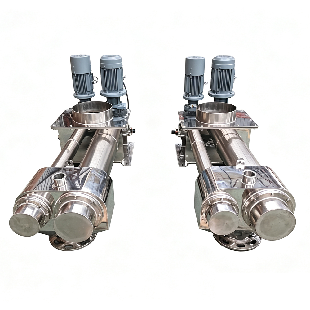 High-Accuracy Customizable Stainless Steel Twin Screw Powder Dosing Feeder for Precise Powder Batching