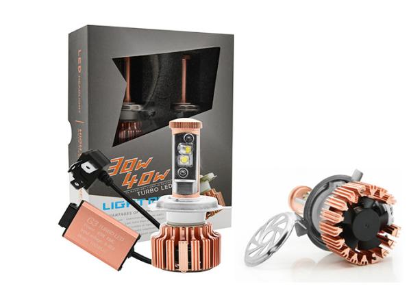 High Lumen Universal 40W LED Headlight Bulbs 9007 Life Span > 50000 Hours