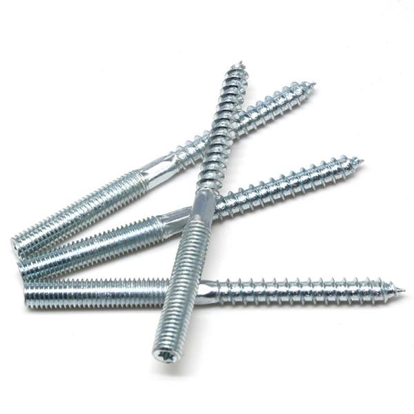 High Strength Steel Hanger Bolt Zinc Plated Carbon M6-12