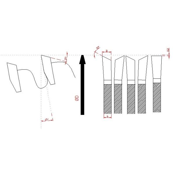 High Welding Precision Tct Blade For Wood Cutting Plywood Silver Color