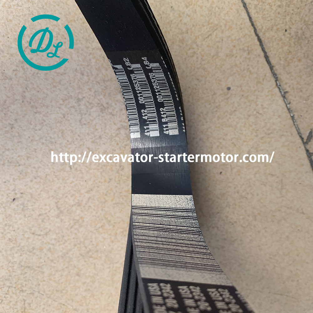 EexcavaStart Cummins 6BTA V Ribbed Belt OEM 3288757 3911588 8PK1417