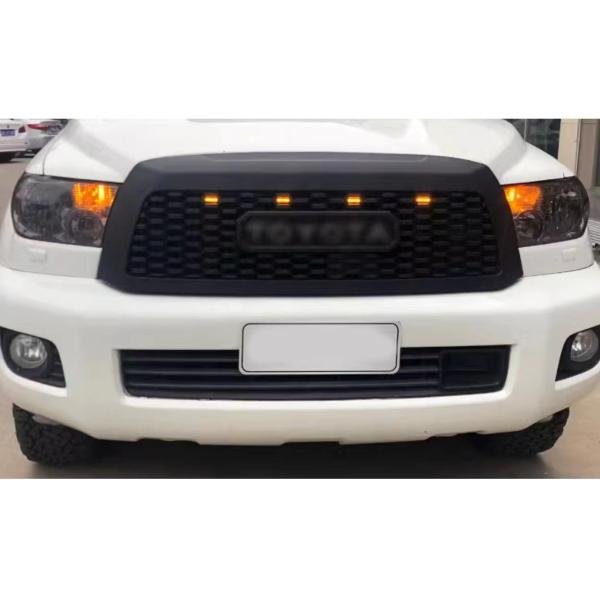 Plastic Car Front Bumper Grille With Light For Ford Ranger Xl Xls Xlt 2023