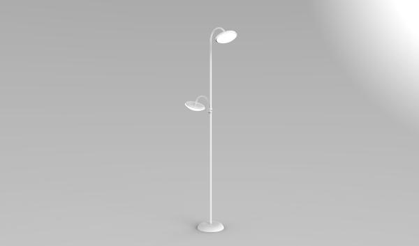 2018 Modern Floor Lamps With Led Reading Light For Living Room