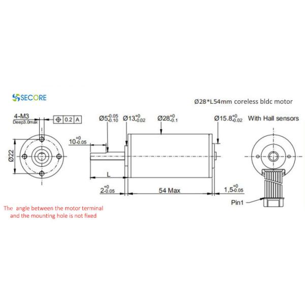 мотор Coreless BLDC датчика Hall мотора DC 396W 36V 11000rpm Coreless
