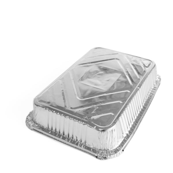 3003 bandeja de papel de aluminio contenedor personalizado sartén redondo perfecto para el embalaje de alimentos