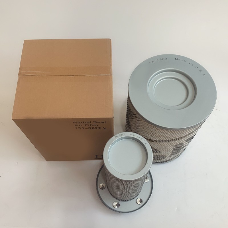 7W-5389 131-8822 Dual Air Filter Set  950E 966E Wheel Loader