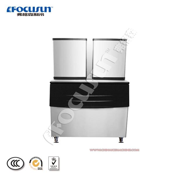 315 kg Capacidade de armazenamento de gelo R404a/R22 Refrigerante Fabricante de gelo de tipo comercial FIM-1500G