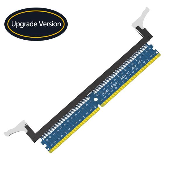 Adaptateur DDR4 288Pin Carte de protection de test de mémoire DDR4 Adaptateur DDR4 Convient pour les cartes mères DDR4 de bureau