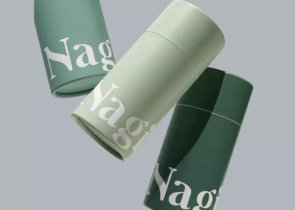 Compostable Cylindrical Cardboard Packaging Underwear T Shirt Tube Packaging