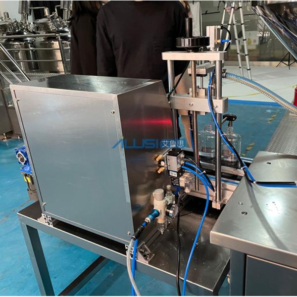 Шампуня заполнителя лосьона управлением PLC машина завалки бутылки одиночного главного детержентного жидкостная автоматическая