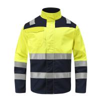 Anti veste statique de vêtements de travail de HIVIS pour la veste d'industrie minière, de sécurité de franc pour l'huile et l'industrie du gaz