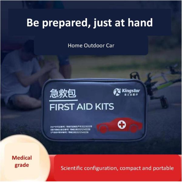 Home Backpack Safety Kits Plastic First Aid Kit with Shelf Life 3 Years Stock Yes