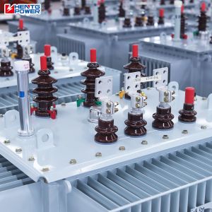 Oil Immersed HV Distribution Transformer 2500 KVA 33KV Three Phase Copper Coil
