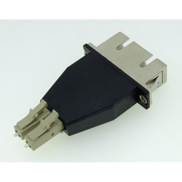 SC Female To LC Male Fiber Optic Adapters Low Insertion Loss In Simplex / Duplex Shape