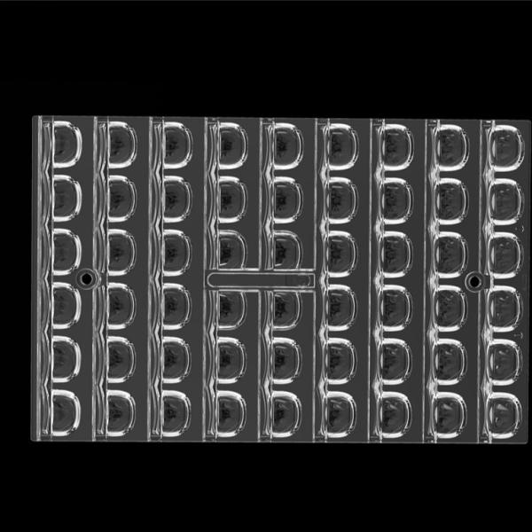 PC LED Stadium Lighting с линзой 3030 Chips 54 LED, пластиковой светодиодной оптикой для освещения туннелей/светильников/уличных фонарей/