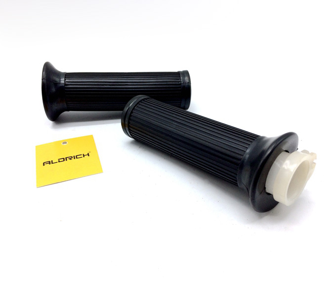 BAJAJ Motorcycle Handle Grip - Rubber Ergonomic Moto Handlebar Grips Bar Ends