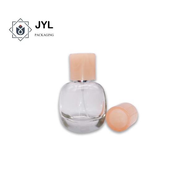 Лоснистая розовая крышка смолы для универсального флакона духов Recyclable