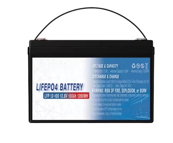 Substituição de ácido de chumbo de ciclo profundo Bateria solar de íons de lítio 12V 150Ah Gel Bateria de lítio 12.8V 150Ah