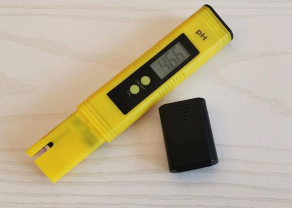 Pocket PH Test Pen , PH Meter Instrument Anti Corrosion ABS Material