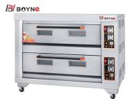 Gás das bandejas da dupla camada seis da cozinha que coze Oven Stainless Steel