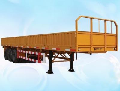 3 Axle Van-type Semi Trailer for Vehicle Master Fence Sidewall Dropside Cargo Transport