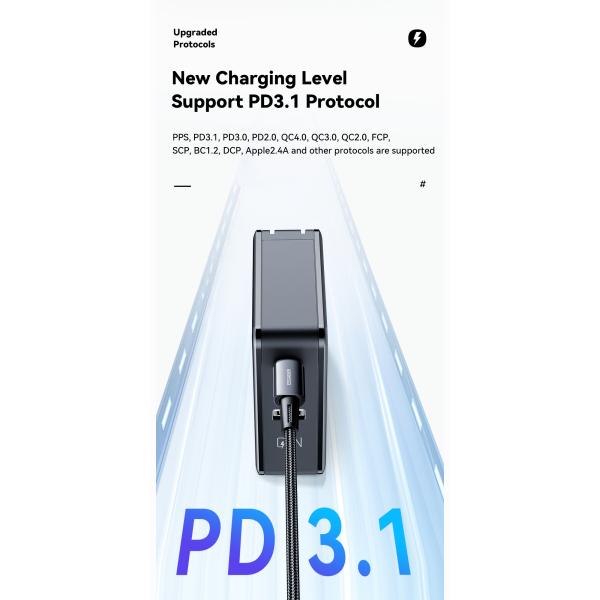 Dual USB 2 ports Voyage 140w GaN Chargeurs de recharge rapide Accessoires de téléphone