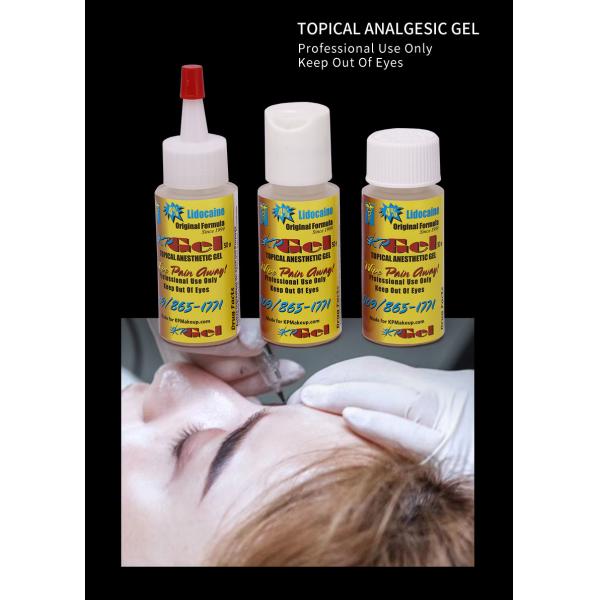 Tattoo Numb Gel Lip Eyebrows Tattoo Anesthetic Gel for Semi-Permanent Makeup