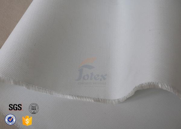 cobertura revestida do fogo da emergência da tela da fibra de vidro do silicone do branco de 14oz 0.45mm