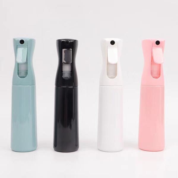200ml-500ml Continuous Fine Mist Sprayer PET Bottle with Customizable Colors for Hairstyling and Skincare