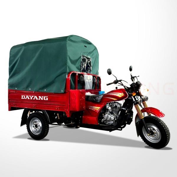 DAYANG 2021 DY-P1 Cargo Tarpaulin Tricycle Models with 40*80 Chassis and 150cc Engine