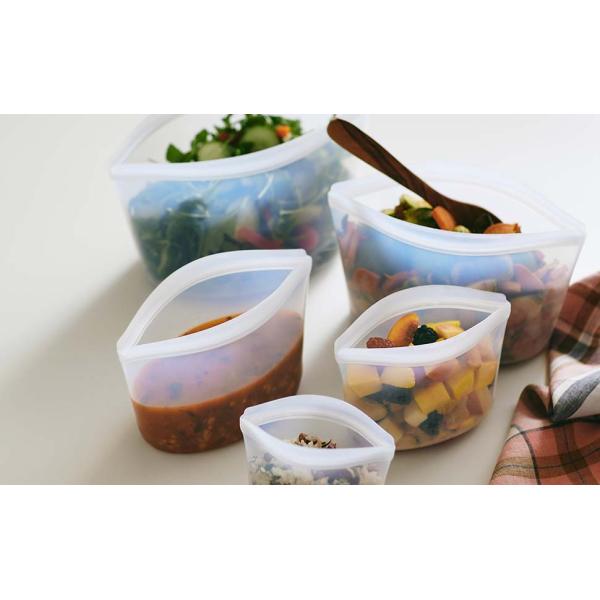 Microwave Dishwasher Safe, Leak-free, Bundle Pack Bowls, Reusable Silicone Clear Bowls