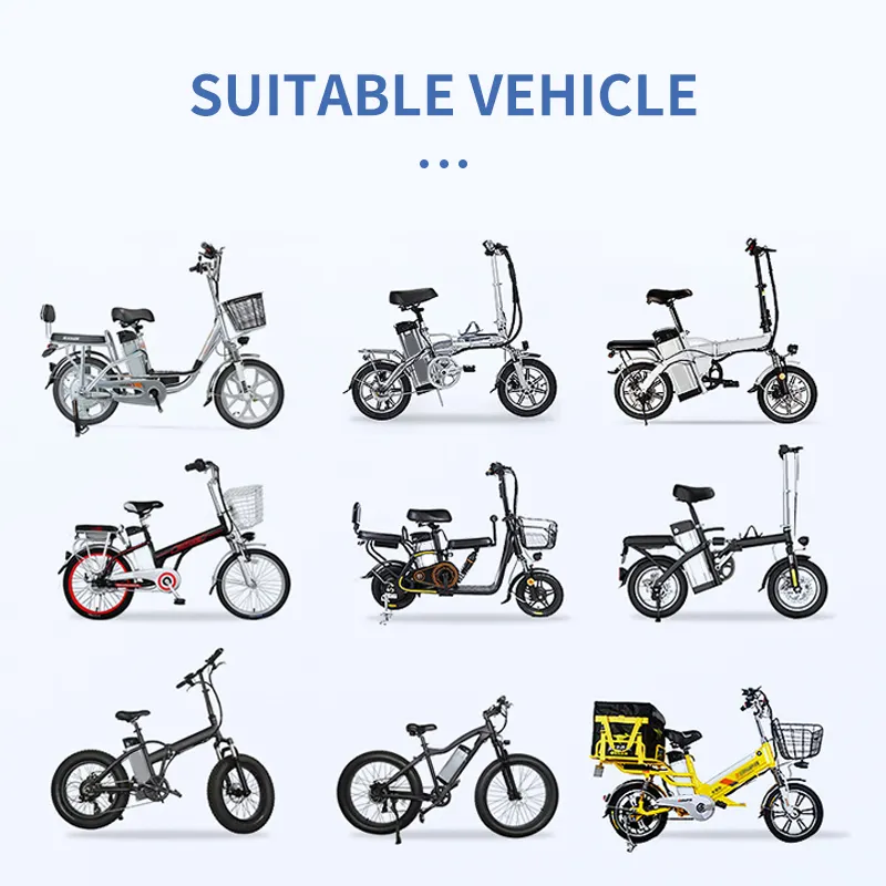 High-performance 48V 13Ah/15.6Ah Lithium Battery Pack with 800-1000 Cycles for Electric Bicycles