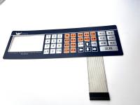 Ventana LCD de color trasero Polyester Smt Conmutador táctil con capa adhesiva