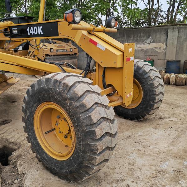 Used Land Leveler Cat140k Caterpillar Excavator Machine Land Grader 14 Ton