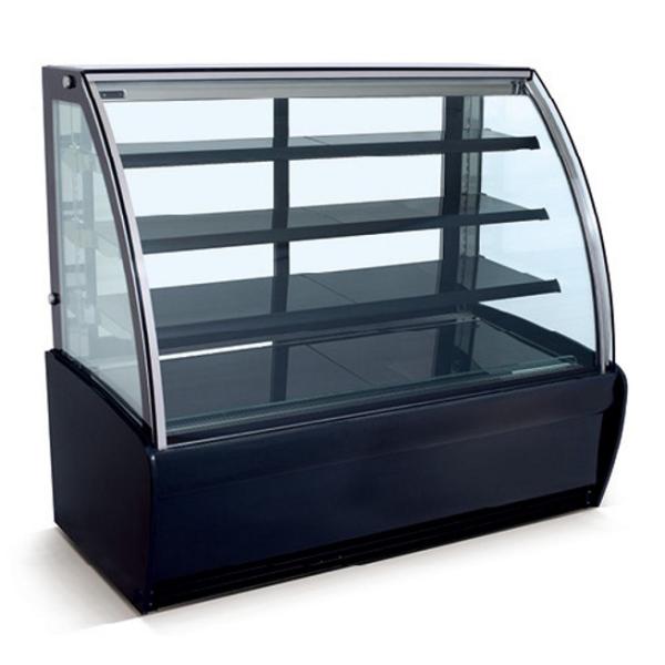 Bakery shop refrigeration equipment double layers cake showcase with CE/ETL