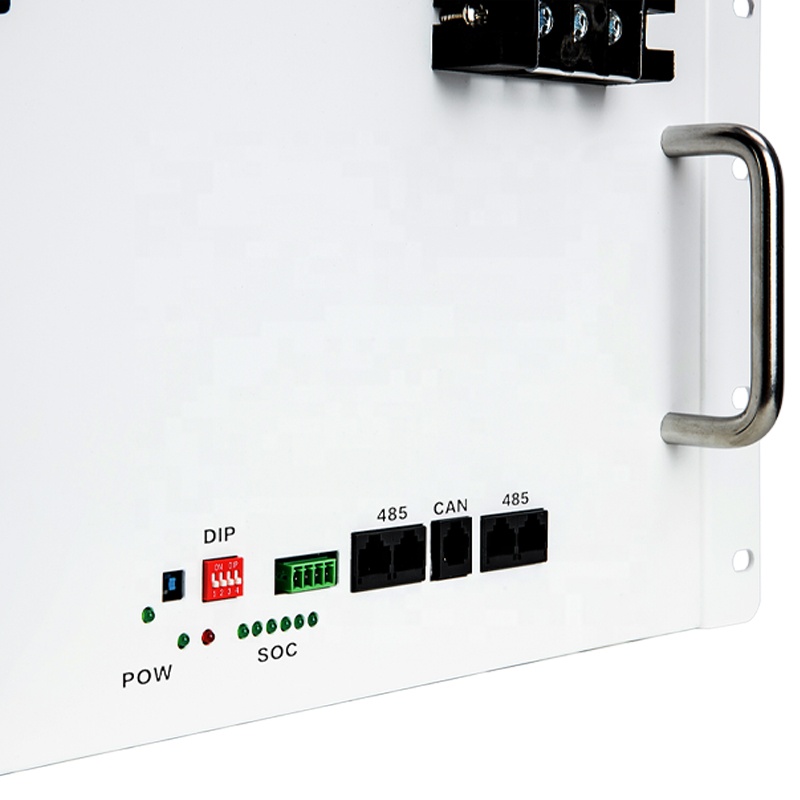 длительный цикл батареи 6U 51.2V 200Ah 48V Lifepo4 для базовой станции телекоммуникаций