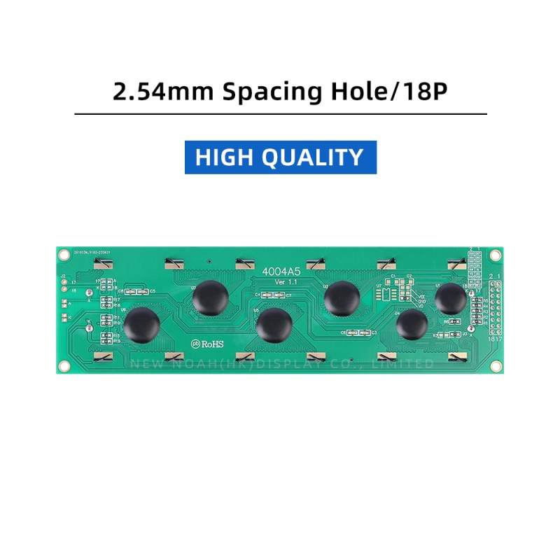 Gray Film 4004A5 Display Screen 4X40 4004 18PIN Interface Module  LCM Parallel Port With LED Backlight