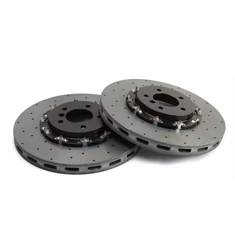Racing Strength Carbon-SiC Brake Discs Lighter Than Steel Ideal For Supercars & Racing Machines For Ferrari 458 Pista 319166