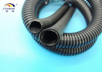 Flexible Seal Type Corrugated Plastic Pipe / Tubes / Hose Wavy SShape Black or White