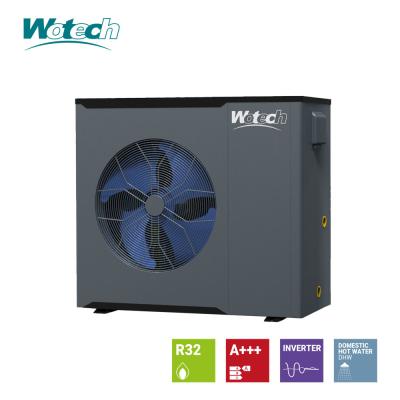 Wotech R32 Monoblock Air Source Water Heat Pump 18kw For Fast Installation And Cooling In House
