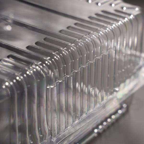 Multi Purpose Clear Plastic Food Container Leak Proof SGS FAD Certificated