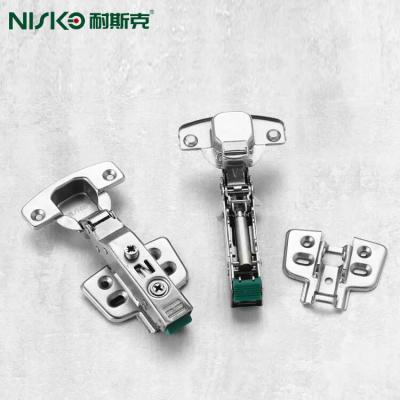 AH02-A Metal Free Stop Hinge Clip On Soft Close Adjustable