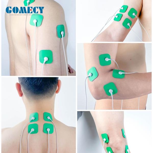 Gomecy Thérapie par ondes de choc Eélectrothérapie Ultrasons 3 en 1 Machine pour le traitement de la douleur chronique et la réparation des tissus avec l'échographie et l'électrothérapie