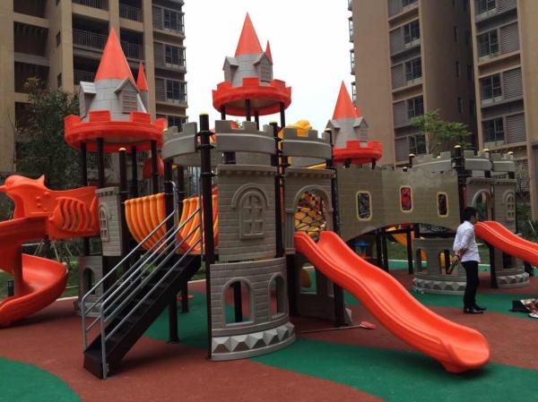 Kids Amusement Park Outdoor Playground with Slide Children Commercial Funny Outdoor Playground Equipment