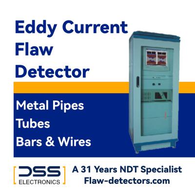 On Line Non Destructive Eddy Current Flaw Detector Automatic Inspection
