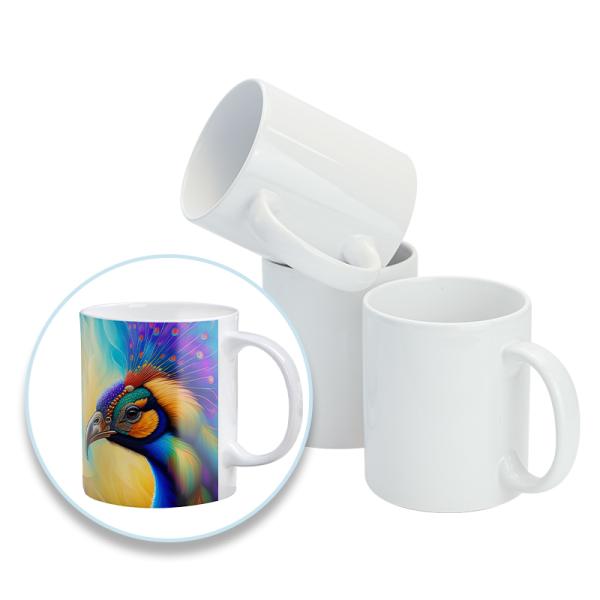 Kimstone 11oz Wholesale Ceramic Mugs With Logo Customize Coffee Drink Mug